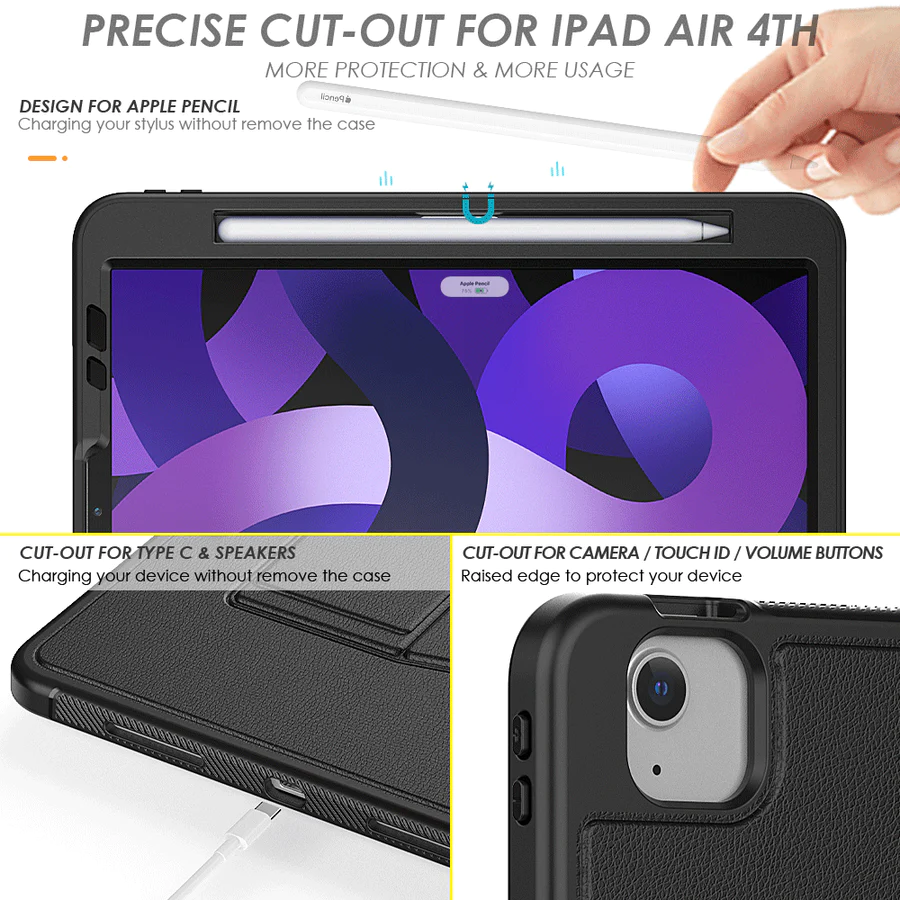 Étui Smart Cover multifonctionnel pour iPad 7/8/9 (7e/8e/9e génération) 10,2 Étui Smart Cover multifonctionnel pour iPad 7/8/9 (7e/8e/9e génération) 10,2